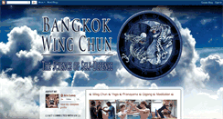 Desktop Screenshot of bangkokwingchun.com
